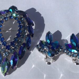 Juliana For Sarah Coventry Brooch/Earrings